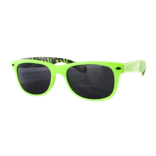 No Bad Idea Sun Glasses / Lime